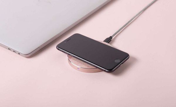 Pink stone wireless charger(001)