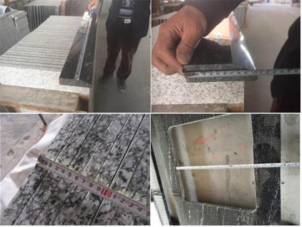 tan brown granite countertops kitchen inspection