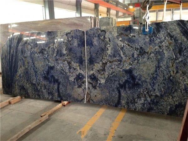 Tấm đá granite Azul Bahia