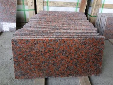 Gạch lát sàn đá granite đỏ