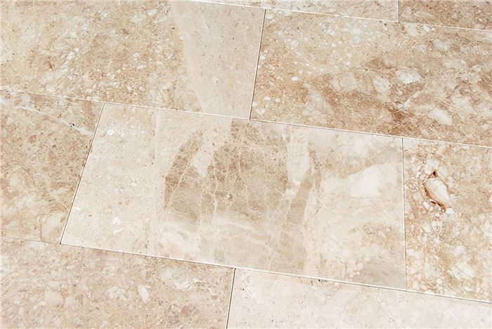 cappuccino polished marble floor tile for interior