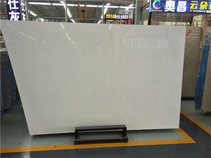 Thassos white marble floor tiles