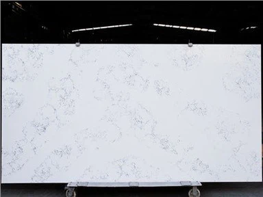 Bếp thạch anh trắng Carrara