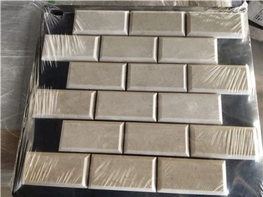 Gạch ốp tường khảm màu be