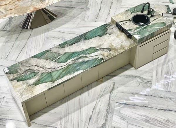 Patagonia Green Quartzite Kitchen Countertops