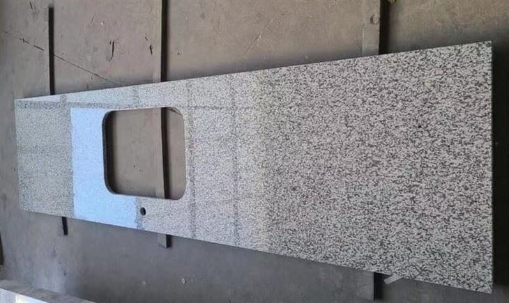 Ivory White Granite kitchen top