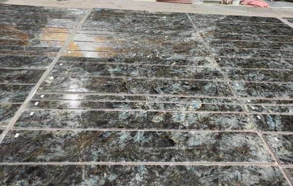 Labradorite Lemurian Blue Granite Wall Tile