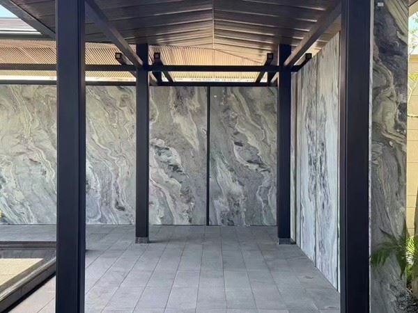 Portinari Quartzite wall