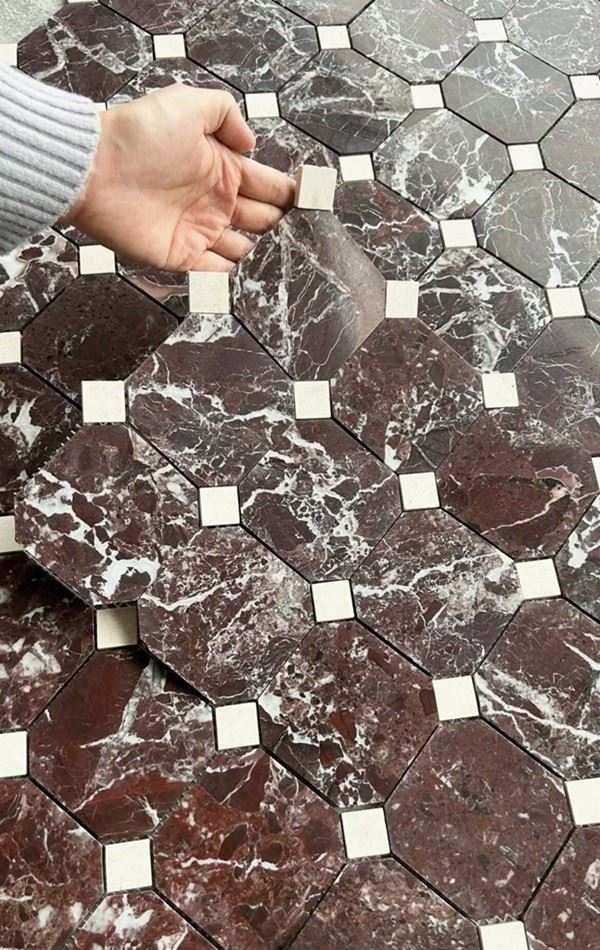 Rosso Levante Marble Tile