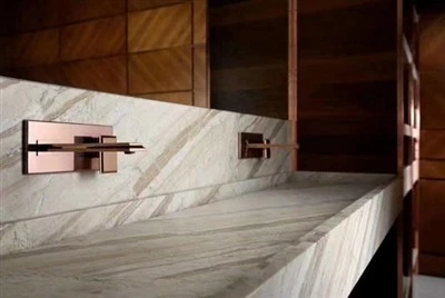 Mặt bàn Quartzite màu be