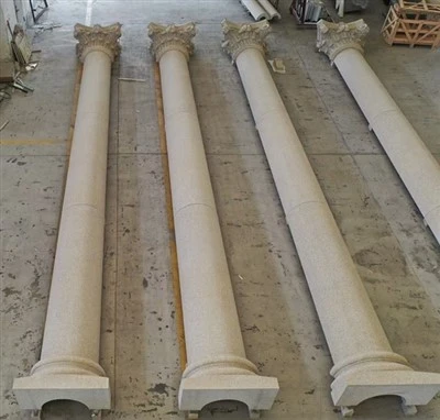 Trụ cột lối vào đá granit