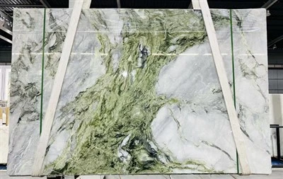 Đá cẩm thạch màu xanh lá cây mùa xuân