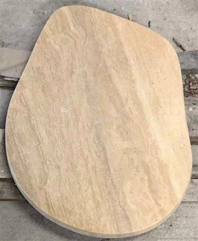 Mặt bàn cà phê Travertine