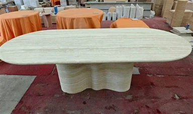 Bàn ăn Travertine