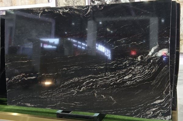 titanium black granite