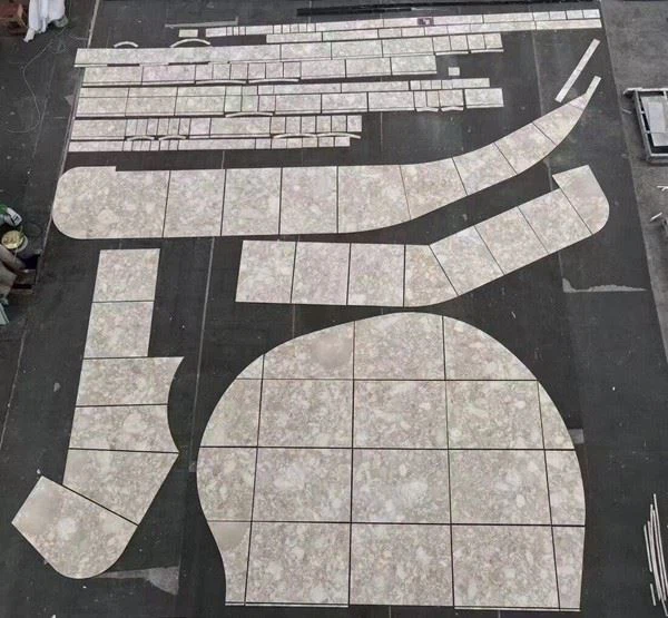 Toblerone Stone floor tile